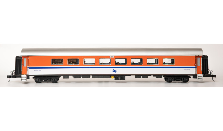 Orange Express Lounge Car